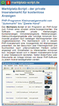 Mobile Screenshot of marktplatz-script.de